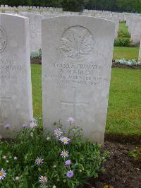 Etaples Military Cemetery - Habick, Andrew